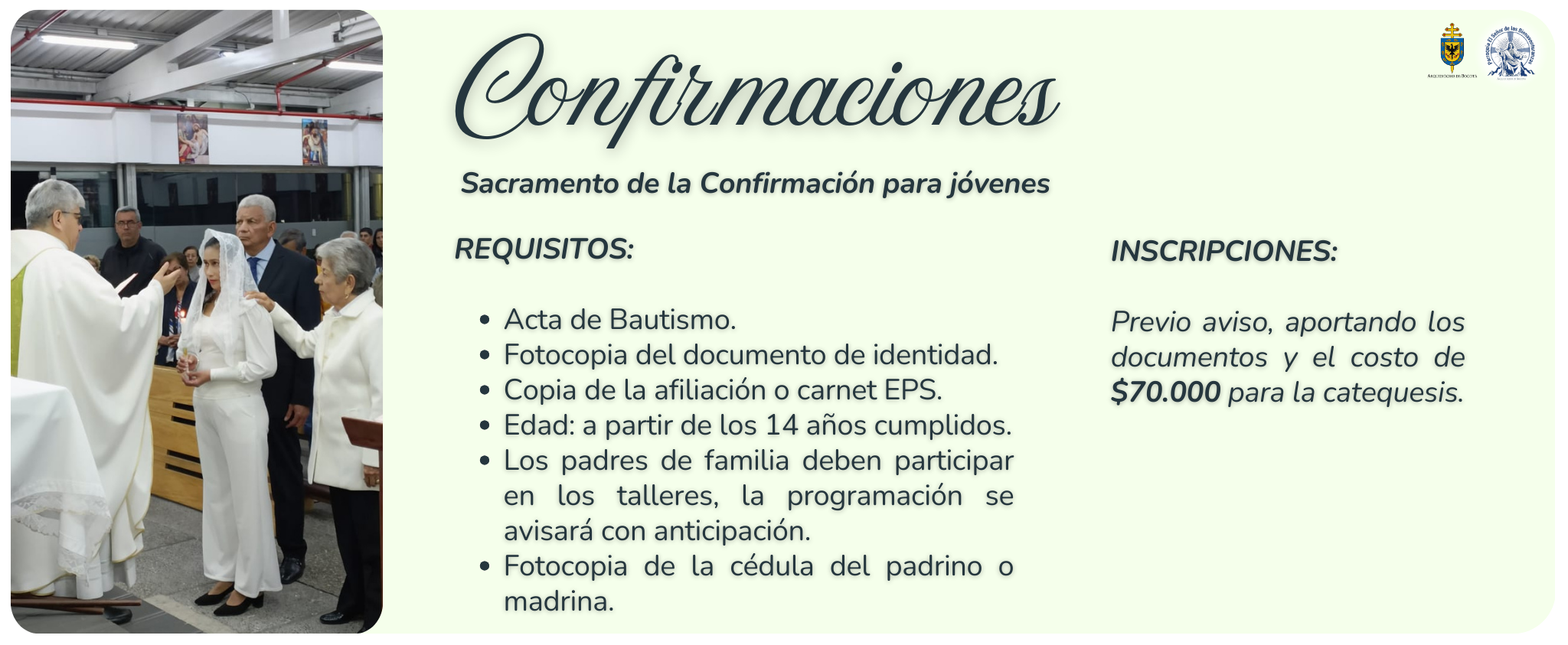 Confirmaciones información