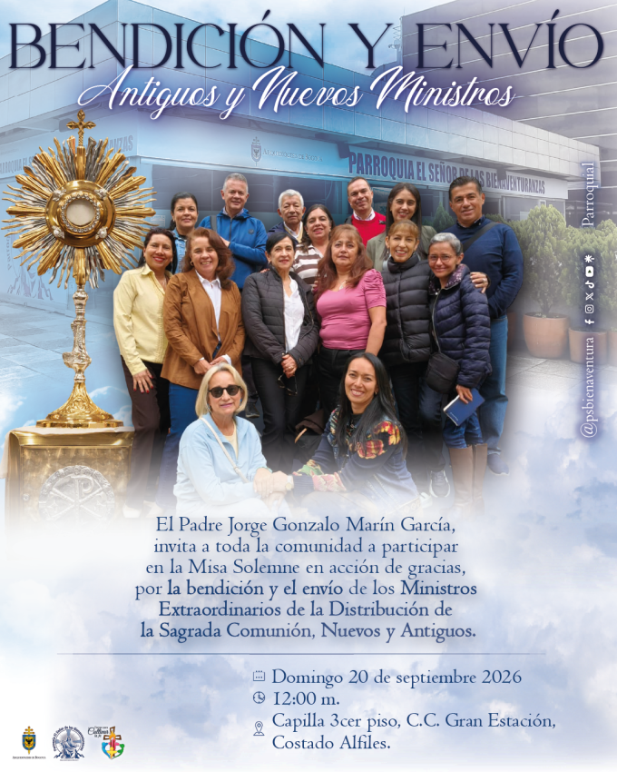Bendiciรณn y envรญo de MEDSC Nuevos y Antiguos - 20 de septiembre 2026