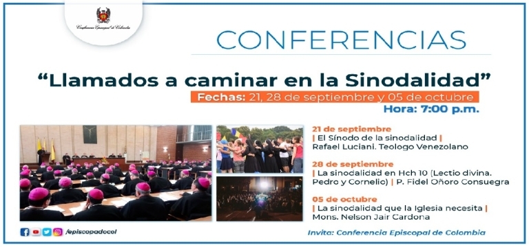 Conferencias: “Llamados a caminar en la sinodalidad” | El Señor de las  Bienaventuranzas