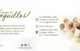 ¡Intégrate a nuestro grupo de Monaguillos!